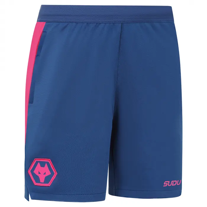 Wolverhampton Wanderers Shirt Store | 2025-26 Players Training Short – Navy Collection Wolverhampton Wanderers Official Gear